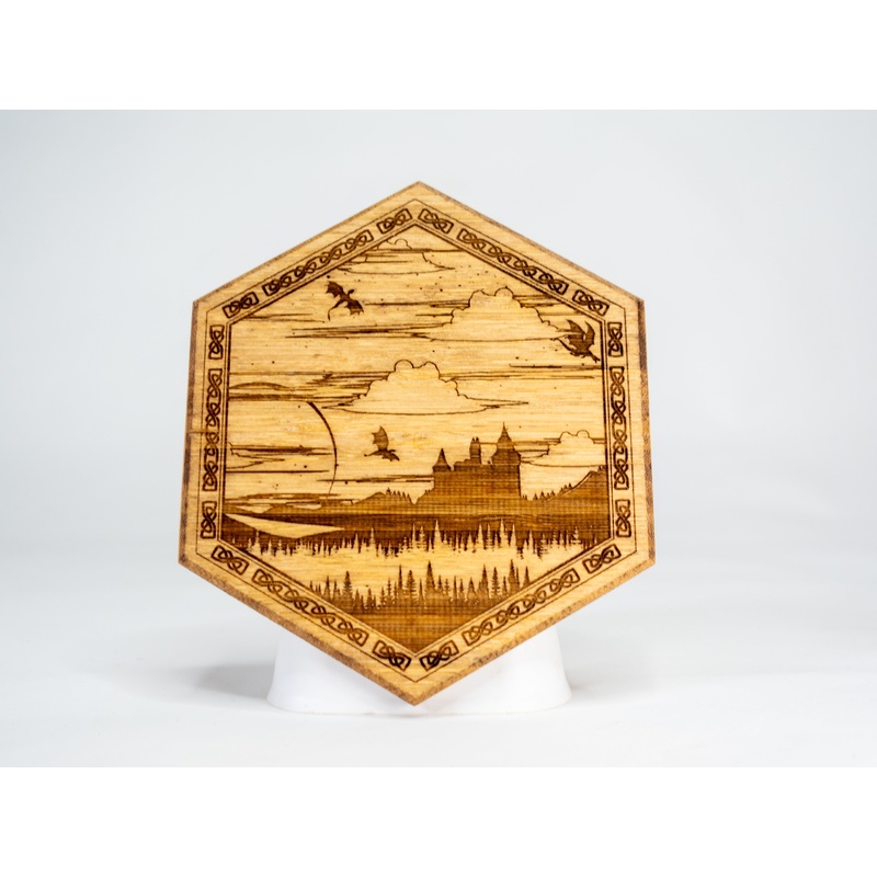 Fantasy Landscape Shield