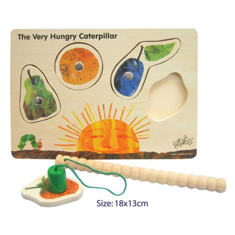 Fun Factory - Wooden Magnetic The Very Hungry Caterpillar Puzzle