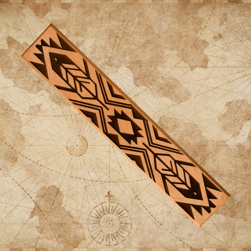 Navajo Wooden Dice Vault - Dice Around the World Collection