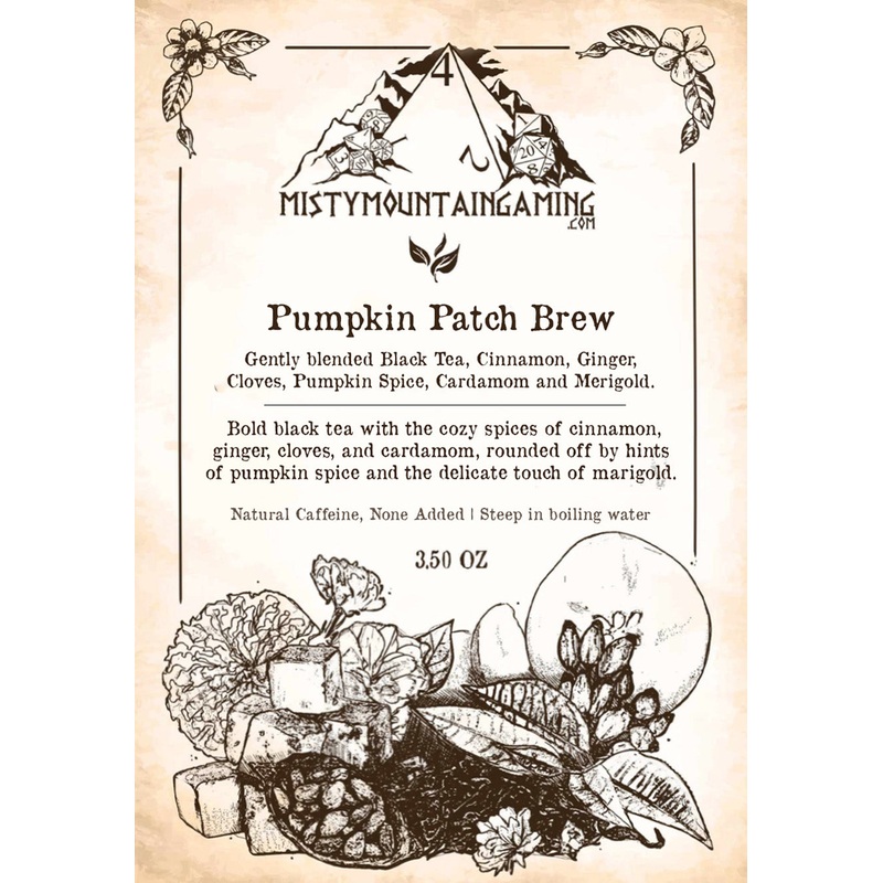 Pumpkin Patch Brew Tea
