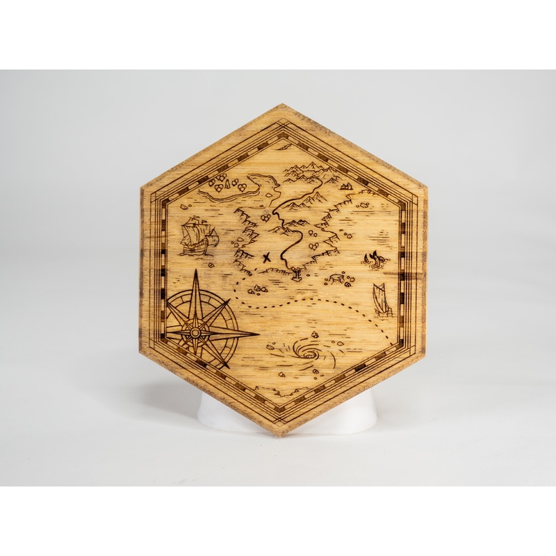 Treasure Map Shield