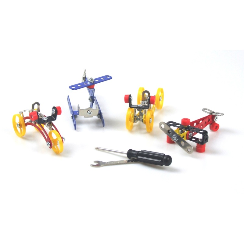 4 DIY Mechanic Model Build Kit with tools