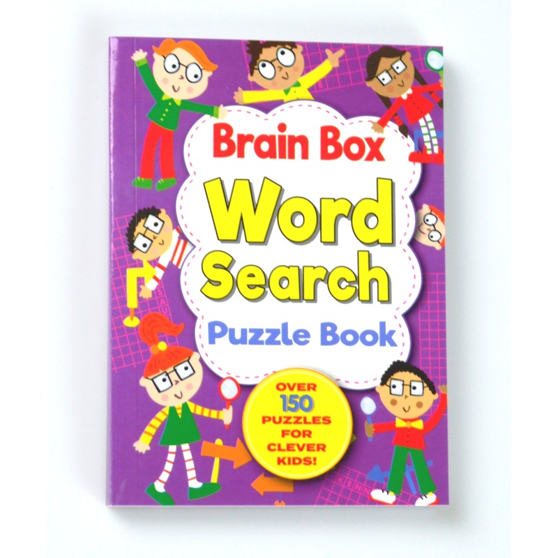 Brain Box Word Search Puzzle Book (Purple)