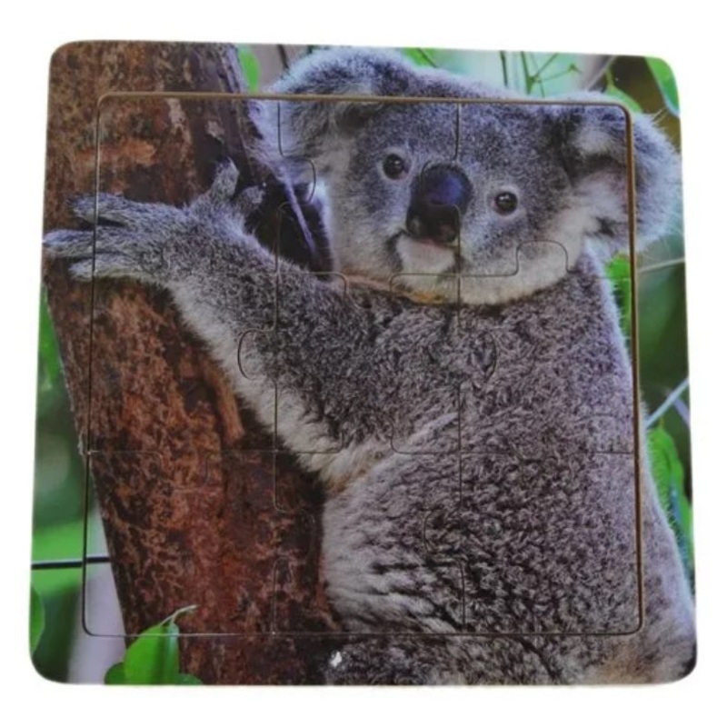 Elka - 9 Pcs Wooden KOALA Jigsaw Puzzle