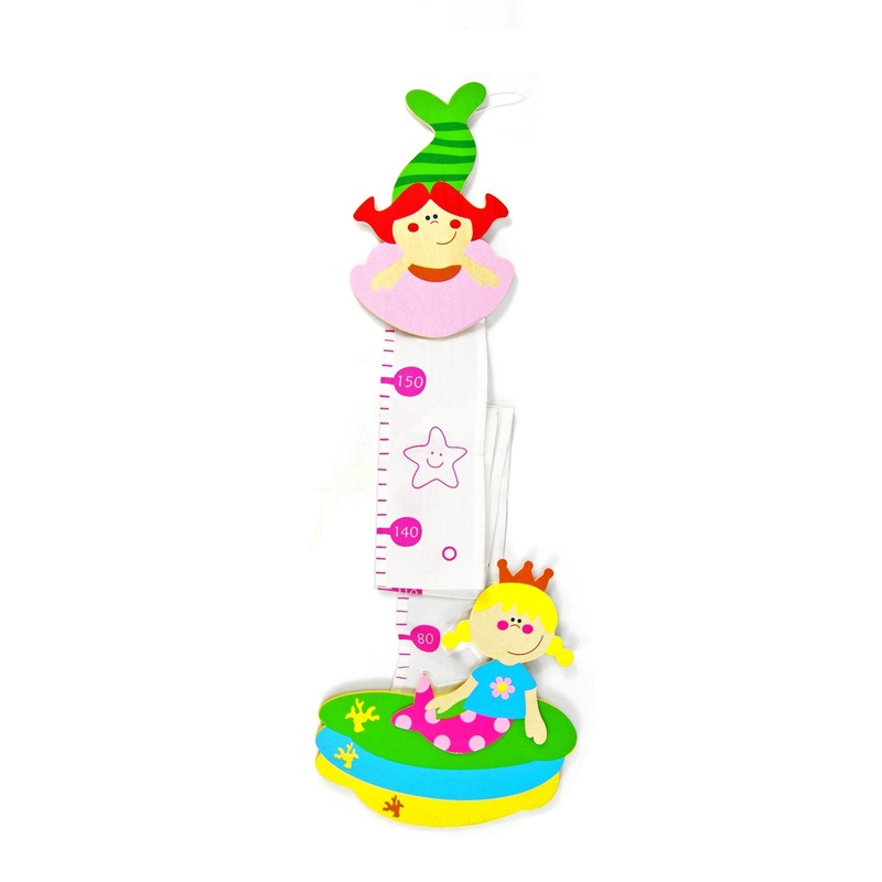 Hanging Growth Chart - Mermaid