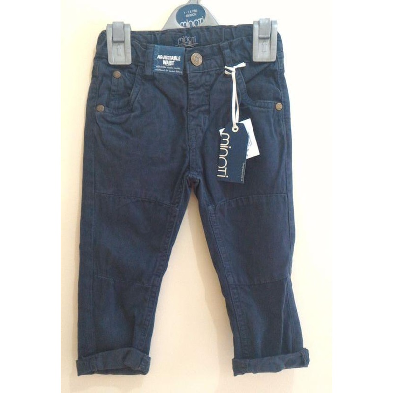 Minoti - Twill Pants Navy (Auto6)