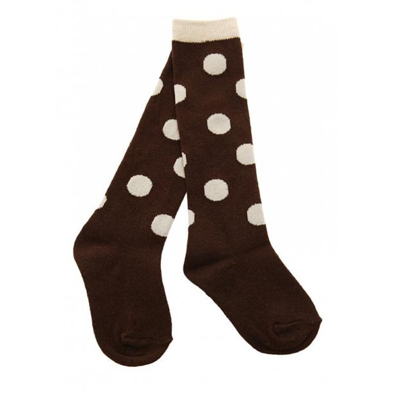 Skeanie Knee-hi Socks Choc Dots
