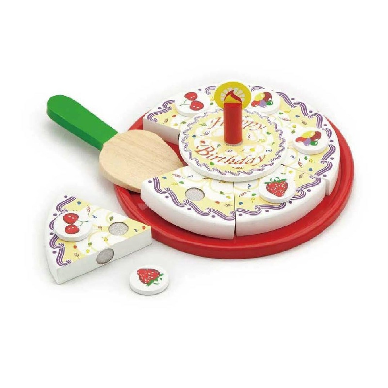 Viga - Wooden Birthday Cake (20cm D)