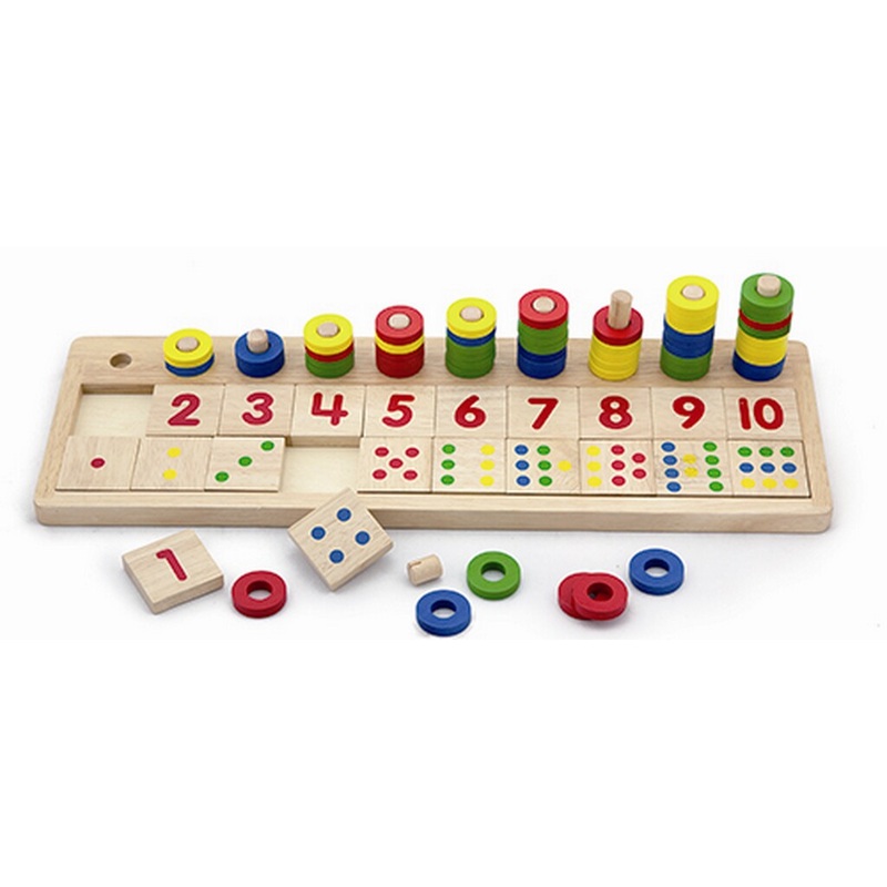 Viga - Wooden Count and Match Numbers