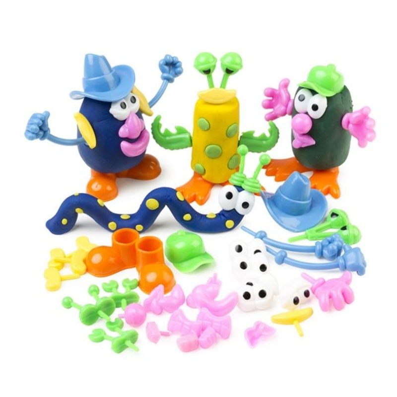 52 Pieces Dough Characters