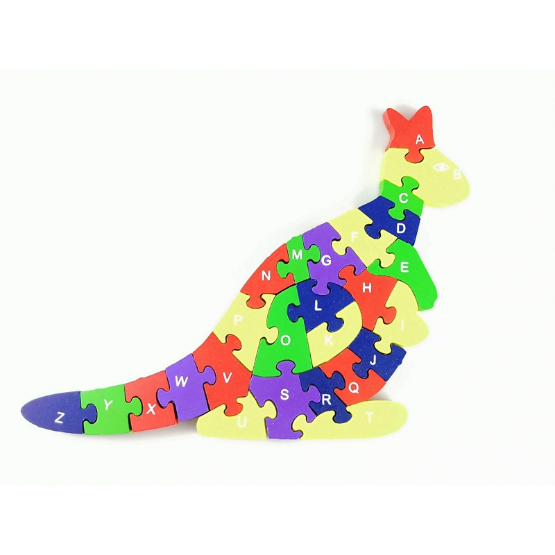 Alphabet / Number Kangaroo Jigsaw Puzzle