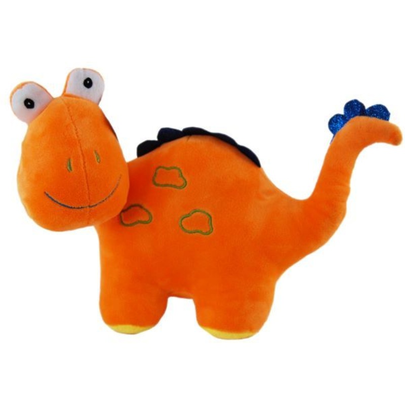 Dinosaur Orange Plush Toy