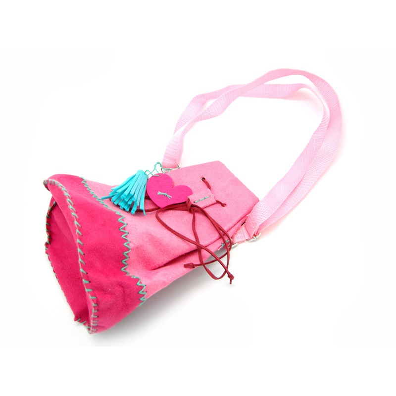 DIY Trendy Suede Bag Sewing Kit with safety needle