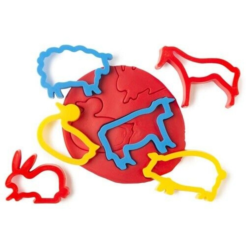 Dough/Cookie Cutters Farm Animal Set of 6