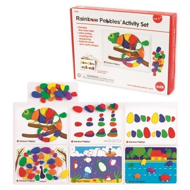 edx education - Rainbow Pebbles Activity Set