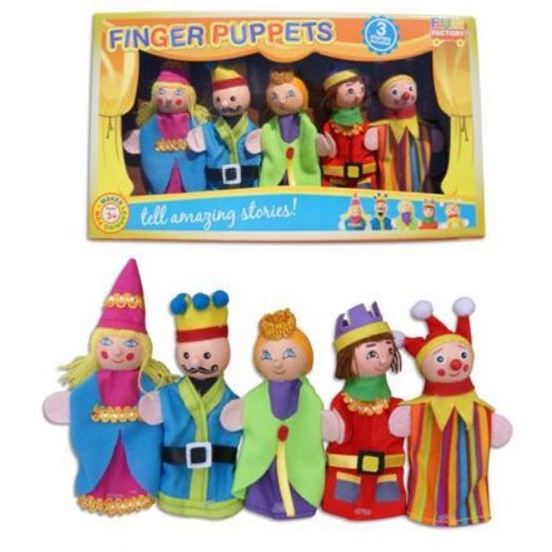 Fun Factory Finger Puppets - King & Queen