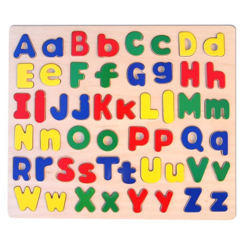 Fun Factory - Raised Lower & Upper Case Alphabet Puzzle