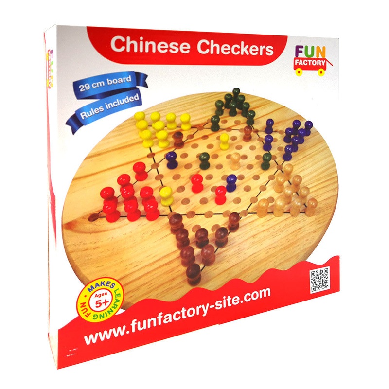 Fun Factory - Wooden Chinese Checkers