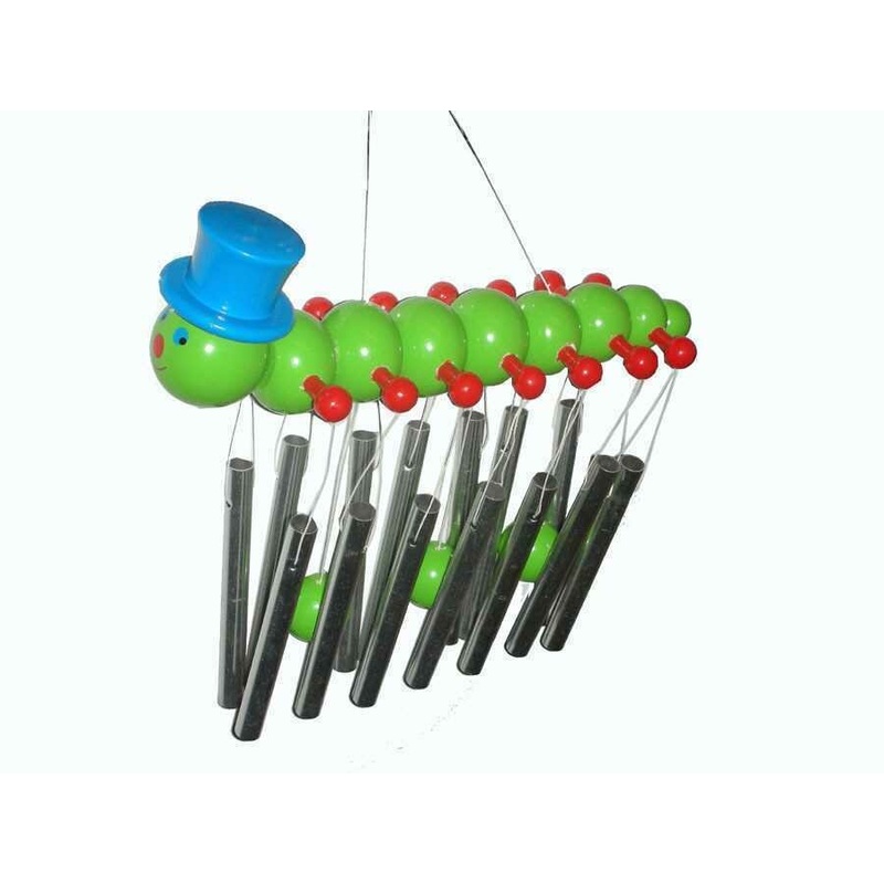 Kaper Kidz - Wooden Caterpillar Wind Chime