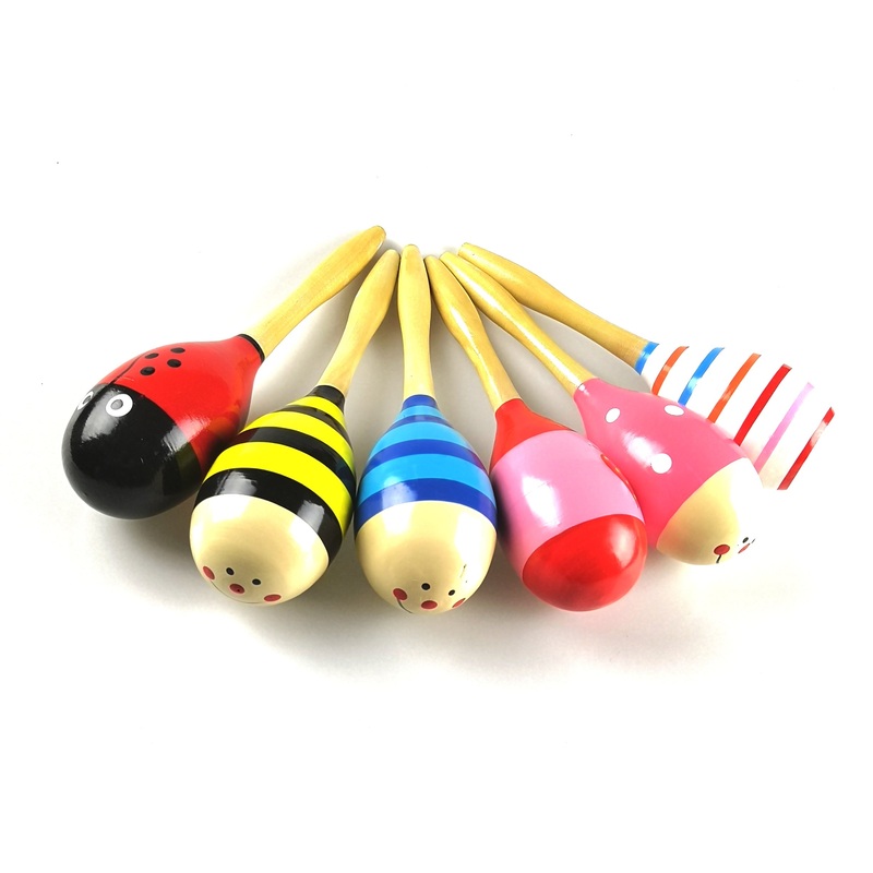 Large Wooden Maraca - 22 cm