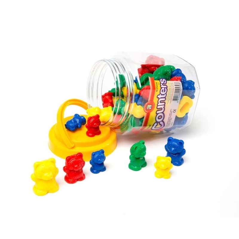 Learning Can Be Fun Counting Bears 48 Pack