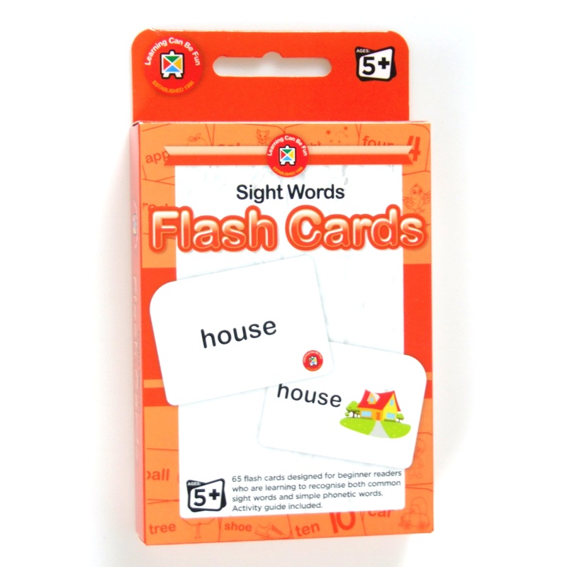 Sight Words Flash Cards