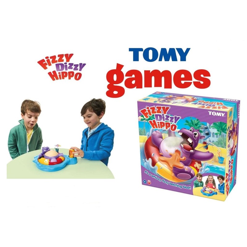 TOMY Fizzy Dizzy Hippo Game