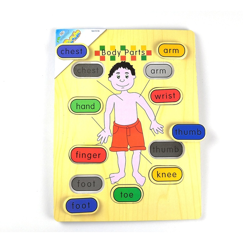 Wooden Body Parts Puzzle