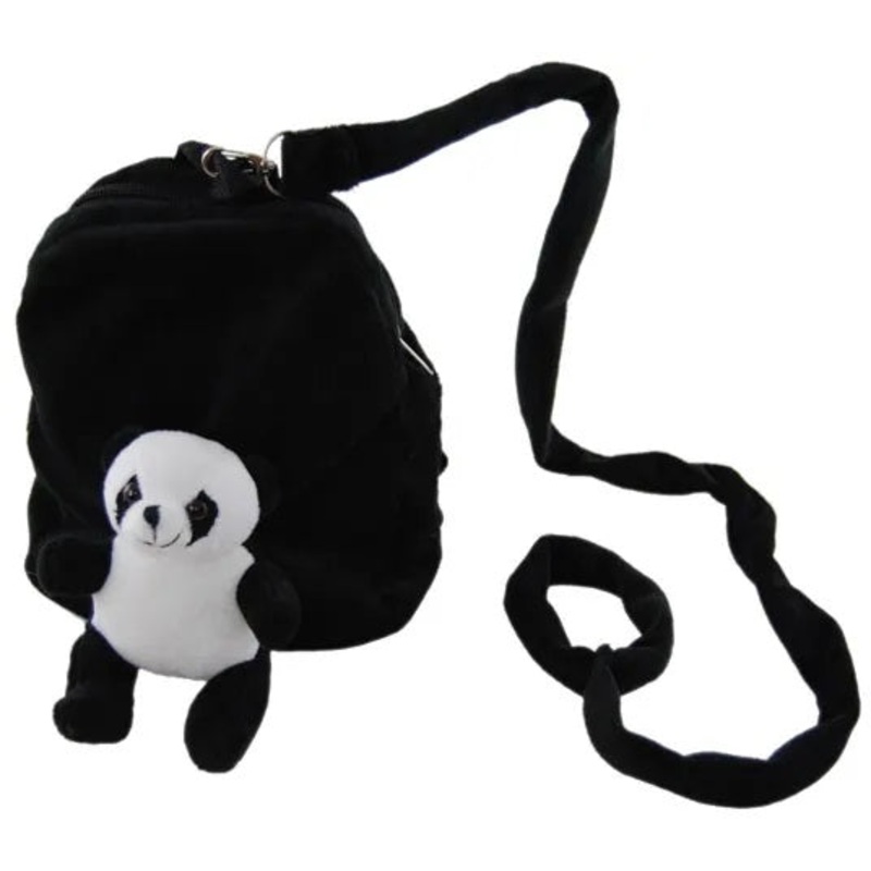 2 in 1 Backpack with Child Leash - Panda