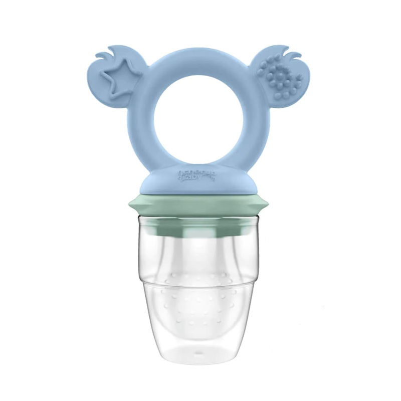 Cherub Baby Silicone Fresh Food Feeder - Cerulean/Sage