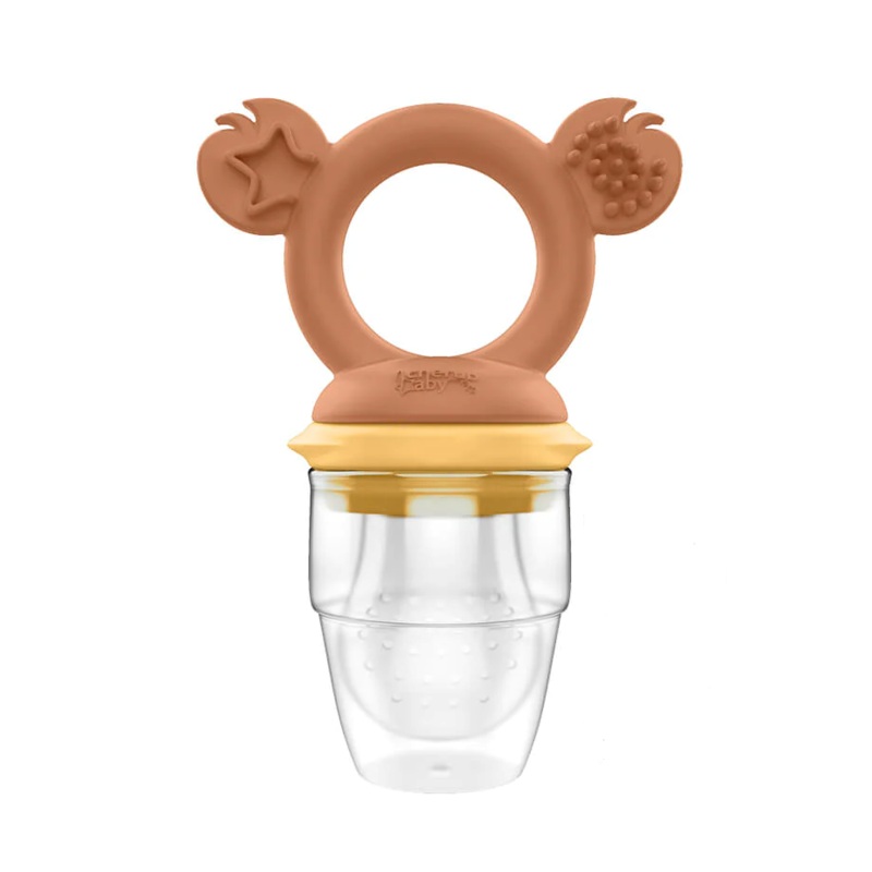 Cherub Baby Silicone Fresh Food Feeder - Mimosa/Caramel