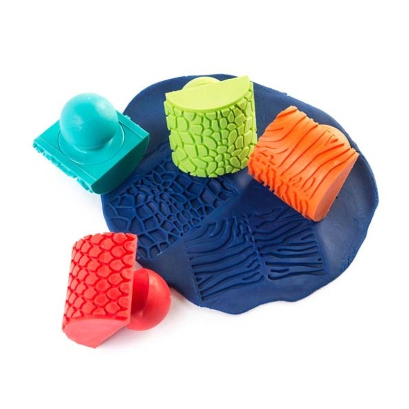 Education Colours - Animal Pattern Rocker Stampers - Set of 4