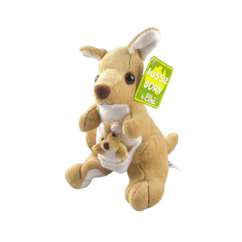 Kangaroo with Joey Plush Toy