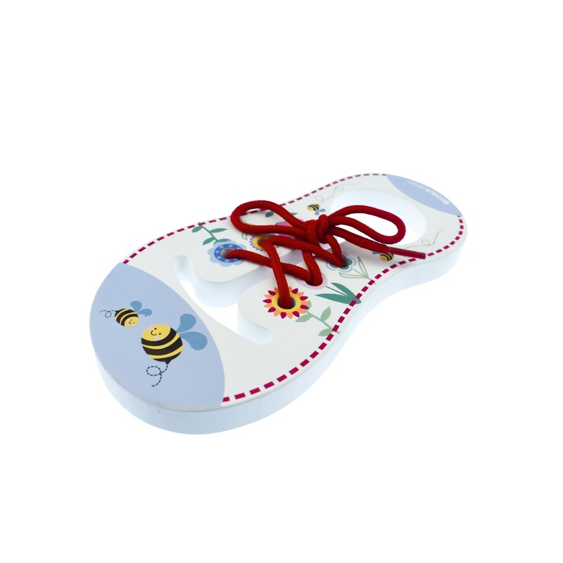 Koala Dream - Buzzy Days Wooden Learn to Tie Shoe Lace