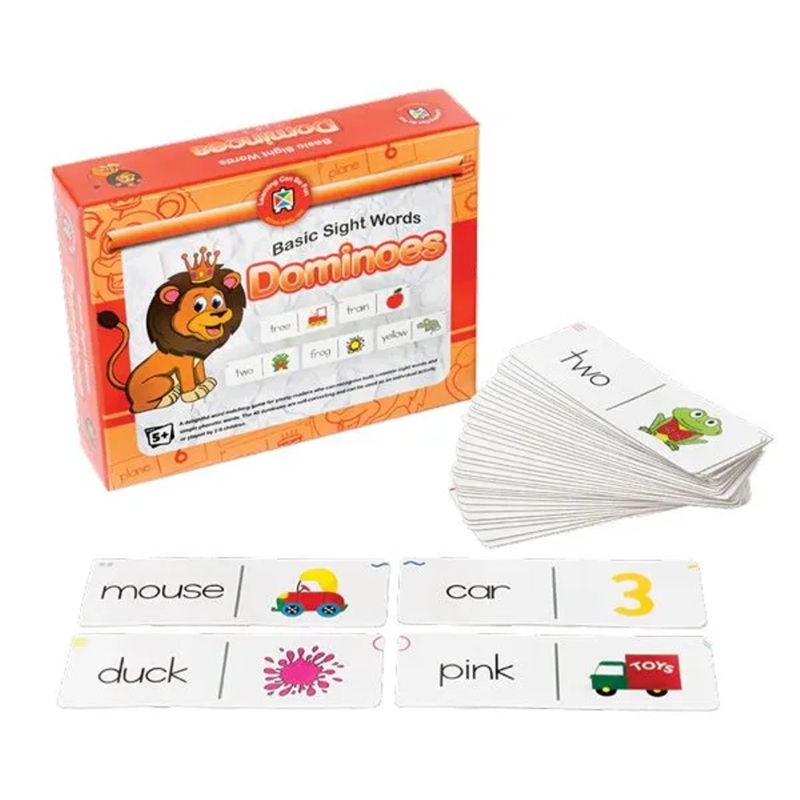 Learning Can Be Fun  Basic Sight Words Dominoes