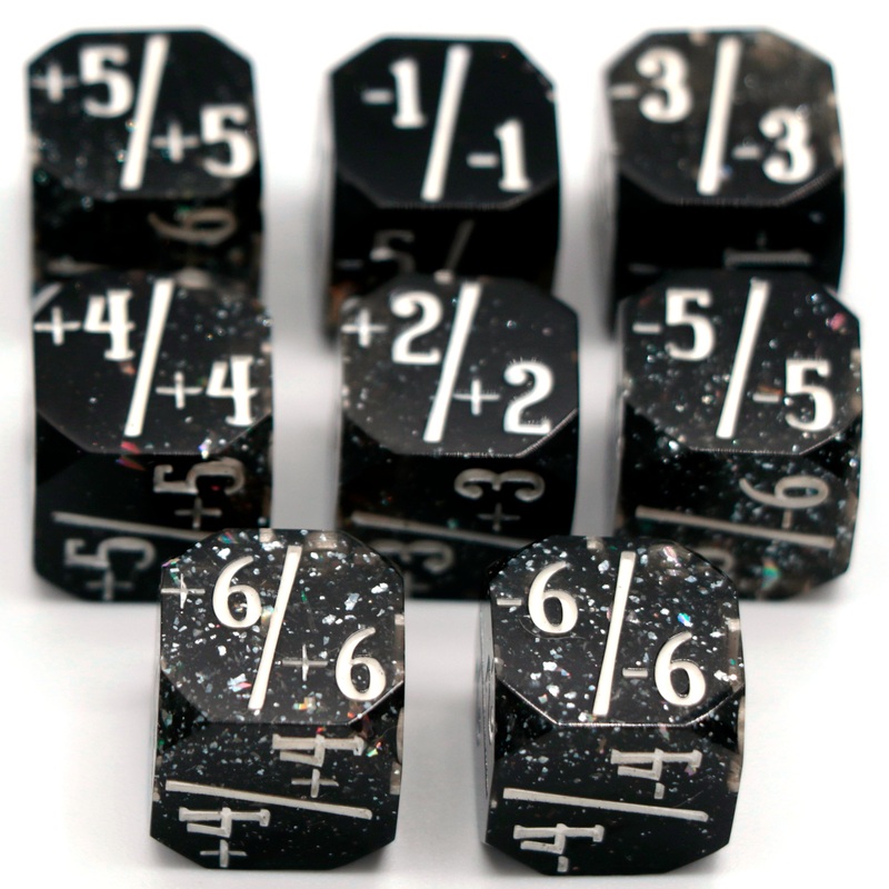 Space - 8d6 MtG Counter Set