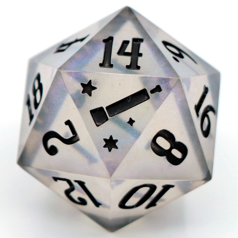 Butterfly Nebula - 27mm d20 Chonk