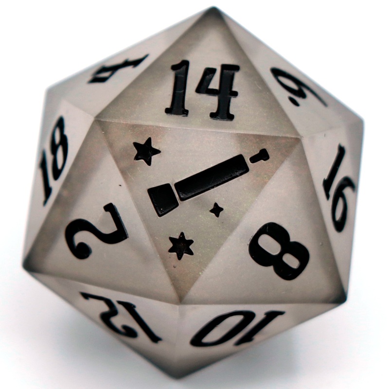 Crab Nebula - 27mm d20 Chonk