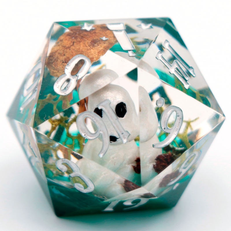 Kodama with Mushrooms - 27mm d20 Chonk