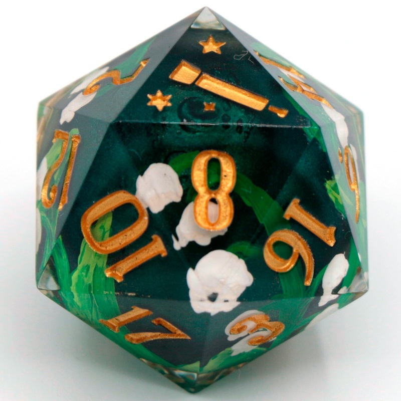 Lily of the Valley - 27mm d20 Chonk