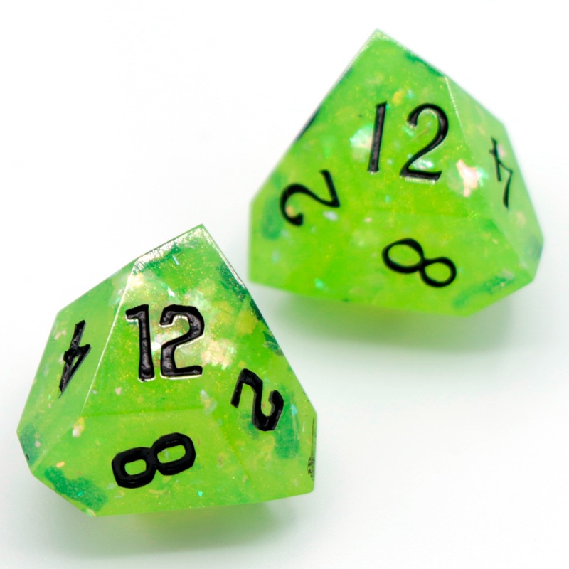 Ooze - Daggerheart d12 Pair