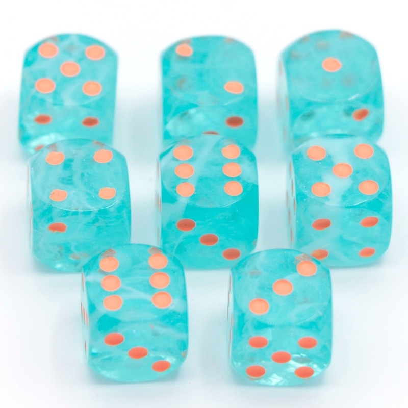 Seafoam - 8d6 Pip Set