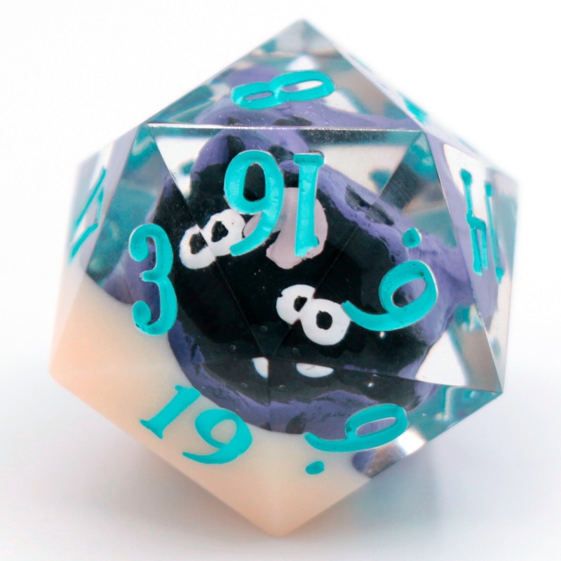 Shellder, but feeling silly  - 23mm Oversized d20