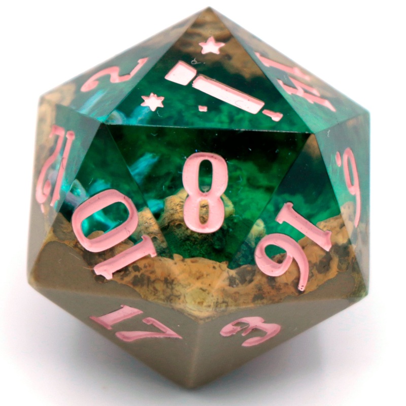 Tide Pool - 27mm d20 Chonk