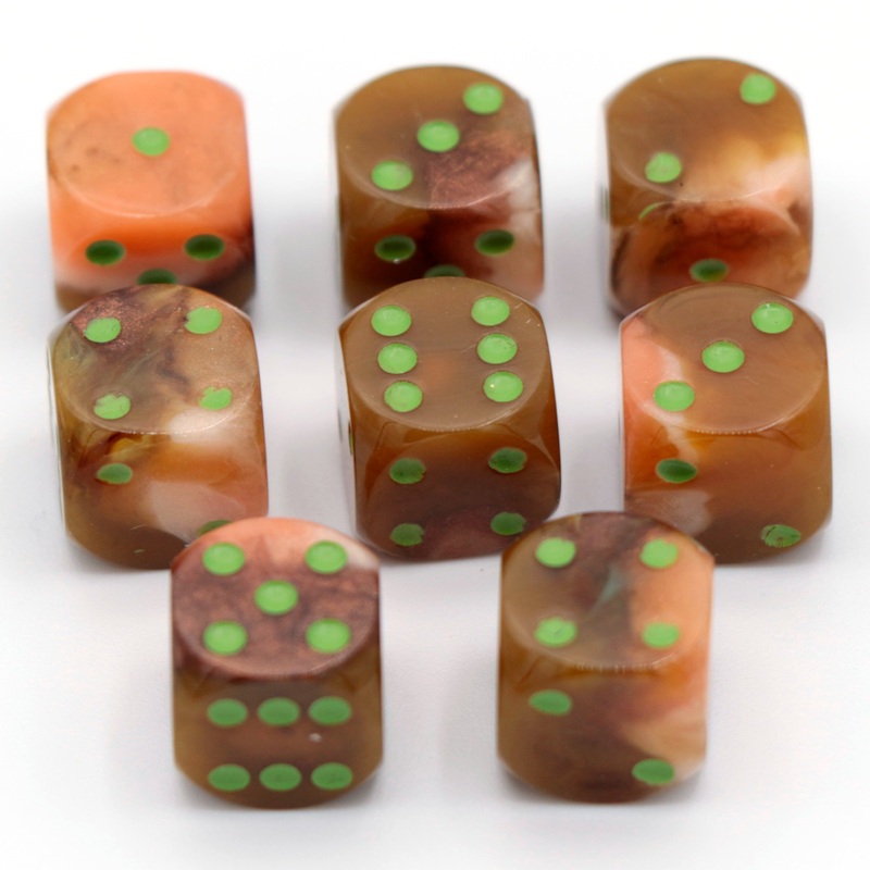 Woodland - 8d6 Pip Set