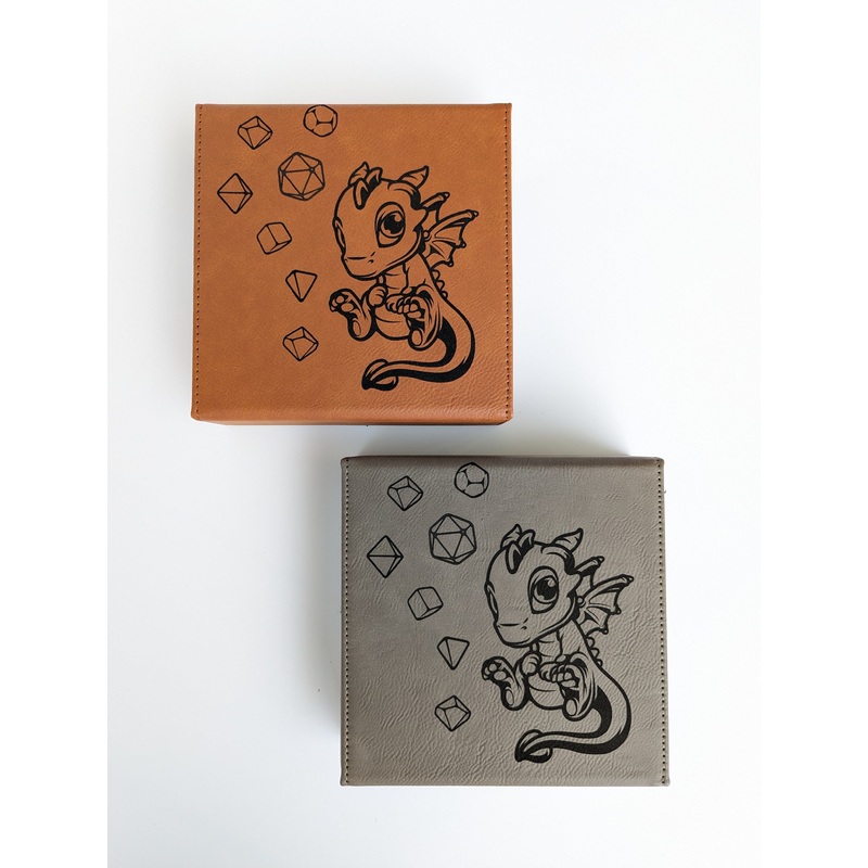 Adoragon | Vegan Leather Dice Box