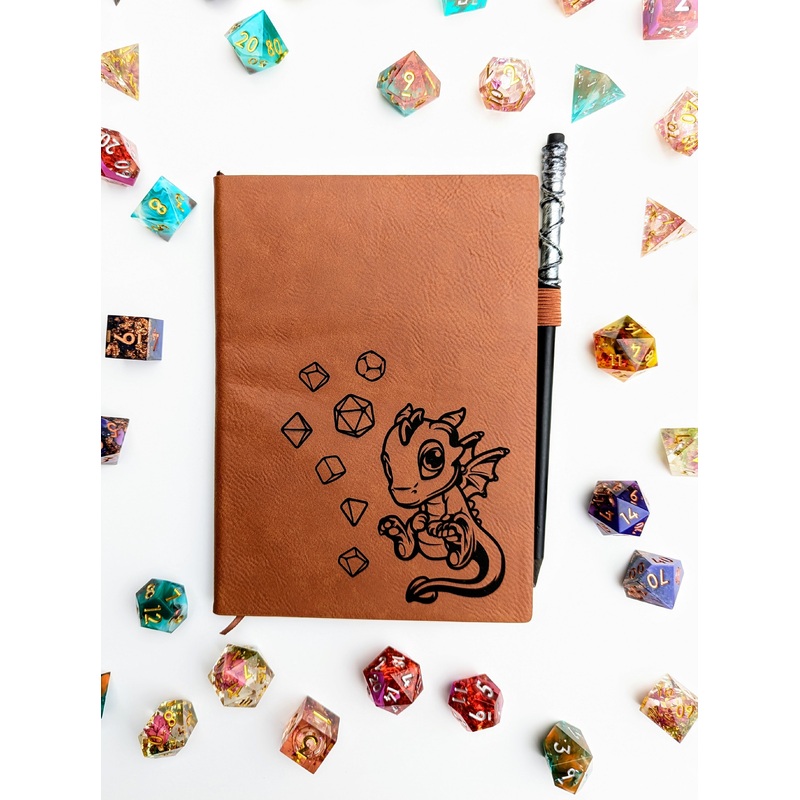 Adoragon | Vegan Leather Mini Dot Journal