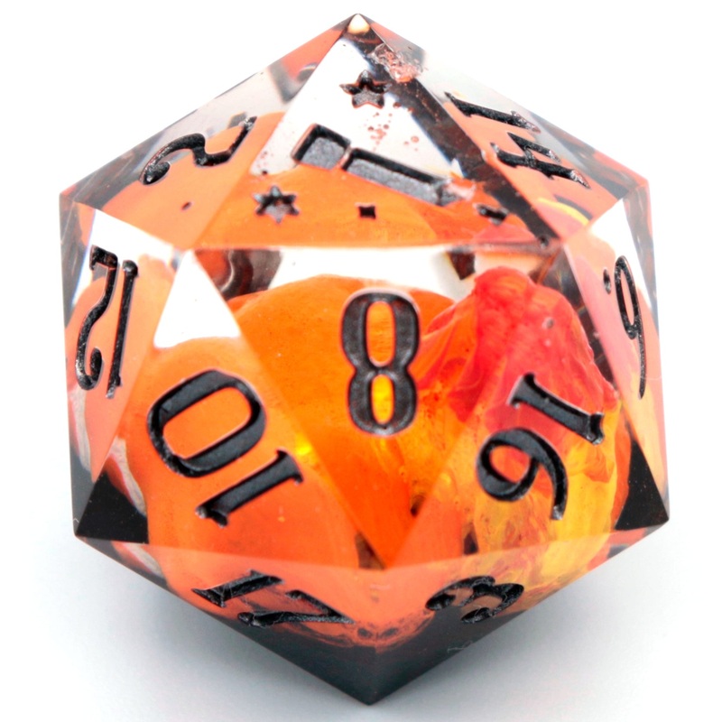 Charmander  - 23mm Oversized d20