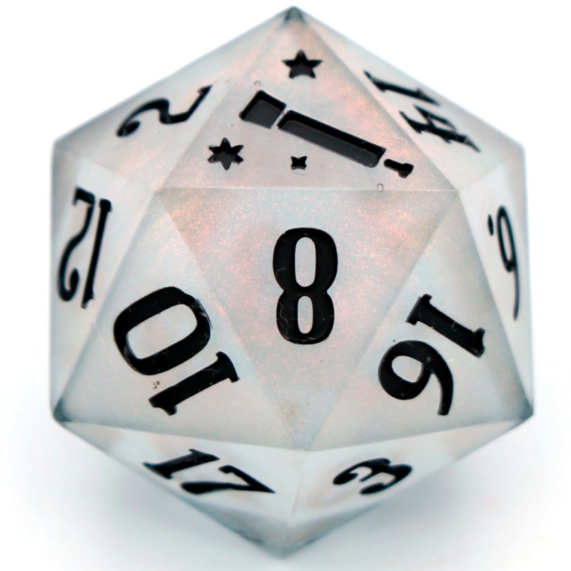 Flame Nebula - 27mm d20 Chonk