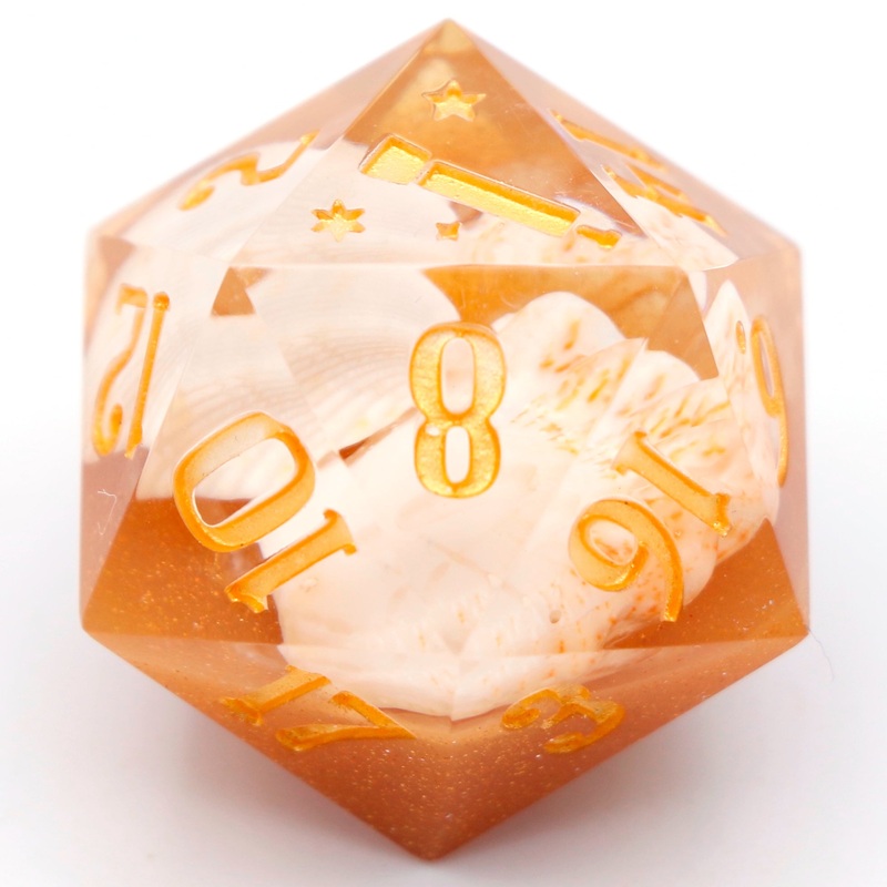 Golden Shells - 27mm d20 Chonk
